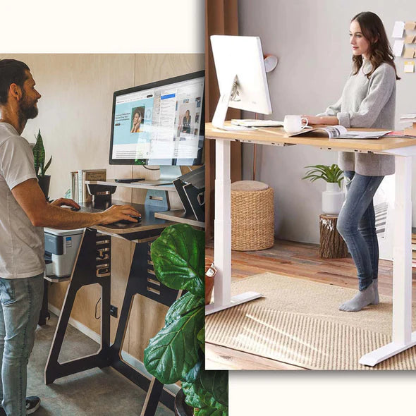 Electric Standing Desks vs WFH Desk: The Pros and Cons