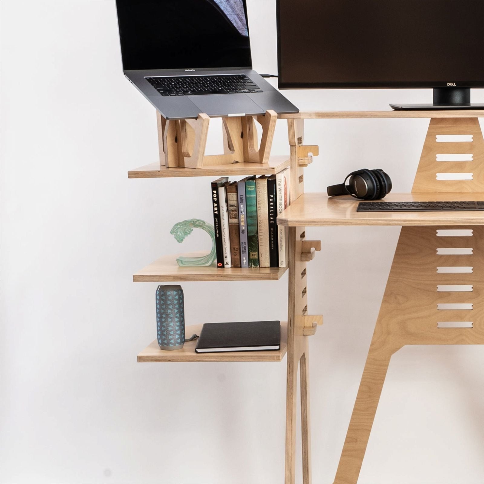 Computer Module Shelf For Desk WFH Corner Desk Module | L-Shaped Desk | Work From Home Desks NZ | Work ...