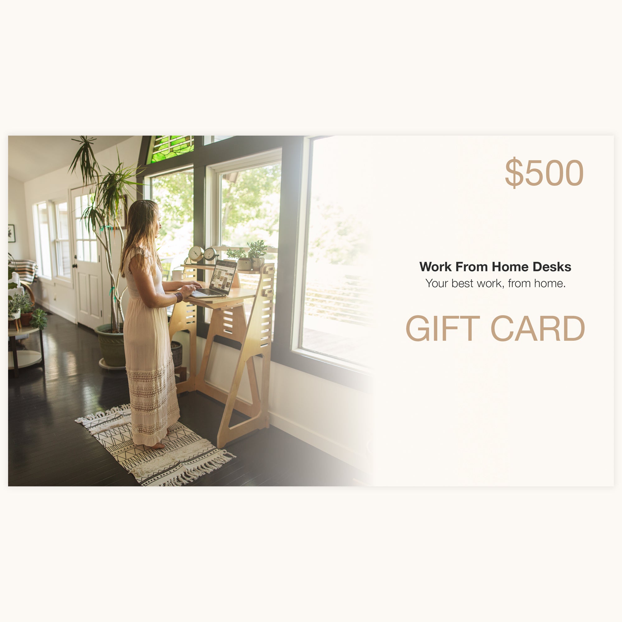 Work From Home Desks - Gift Card