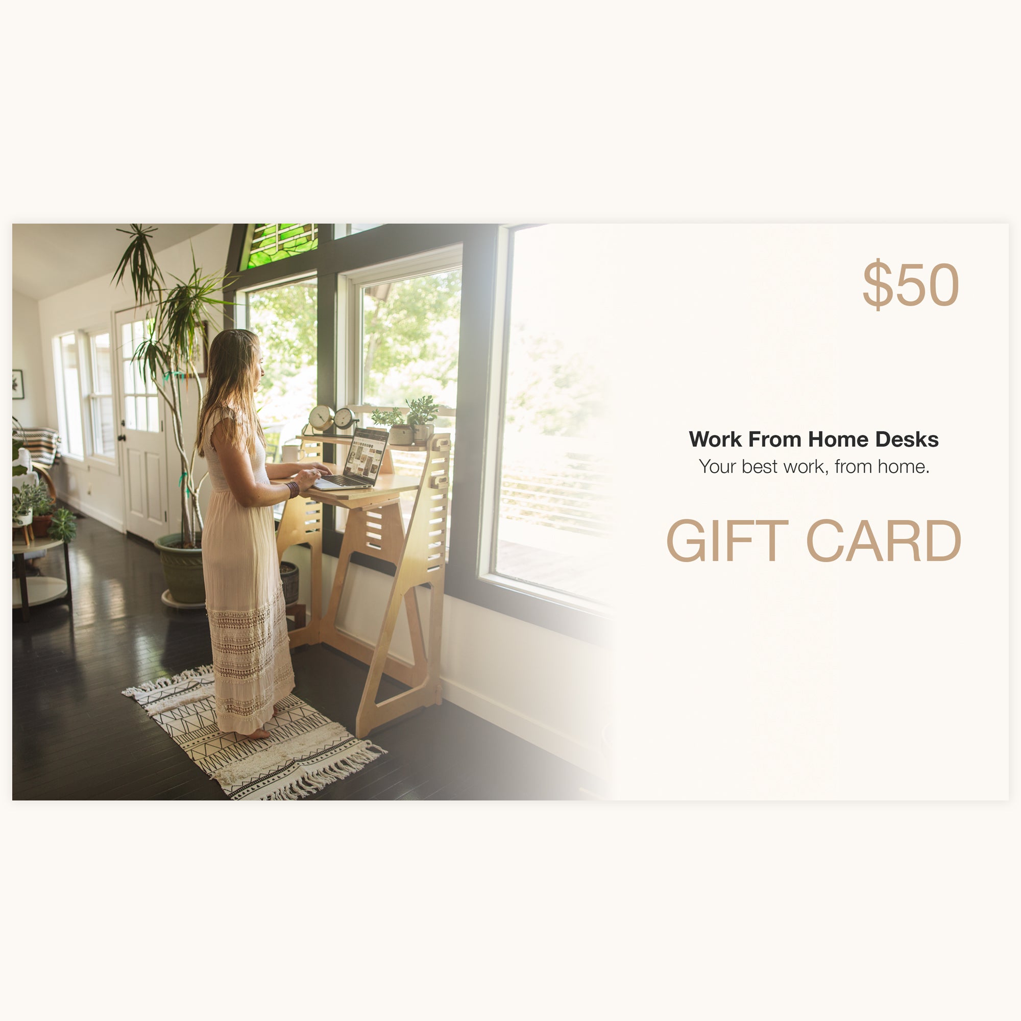 Work From Home Desks - Gift Card