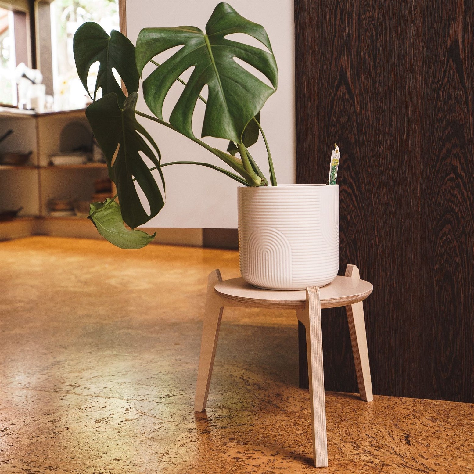 Japandi 220mm Plant Stand 