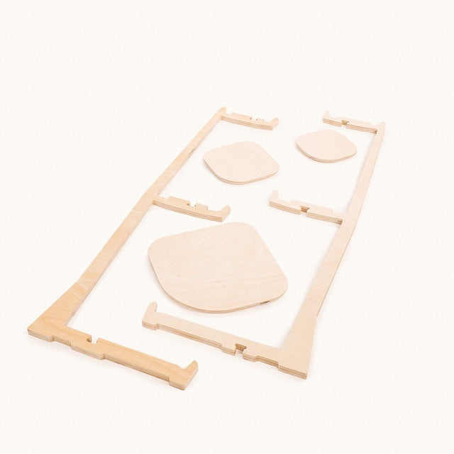 Japandi Corner Plant Stand 