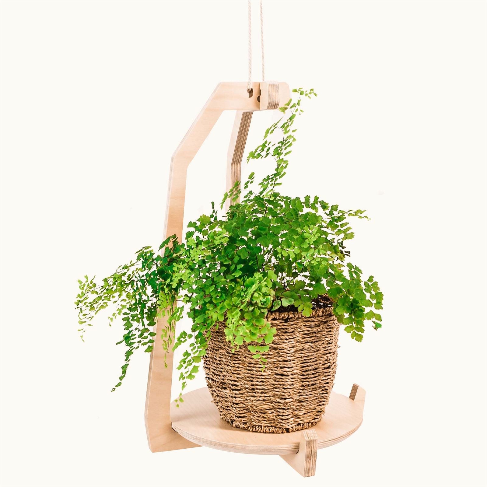 Japandi Hanging Plant Stand 