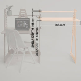 WFH Double Wide Desk Module 