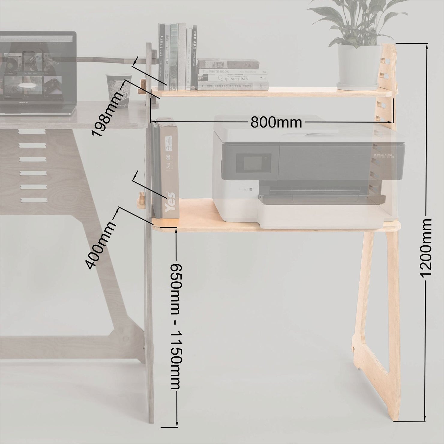 WFH Side Shelf Module 