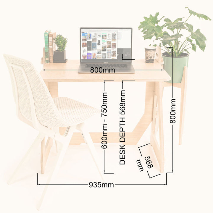 WFH Sitting Desk - Factory Second 